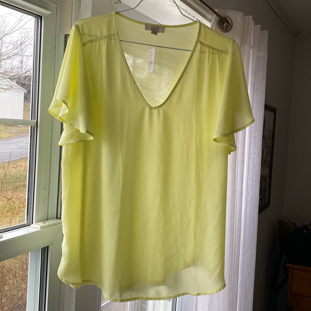 Womens LOFT Outlet top size M NWT